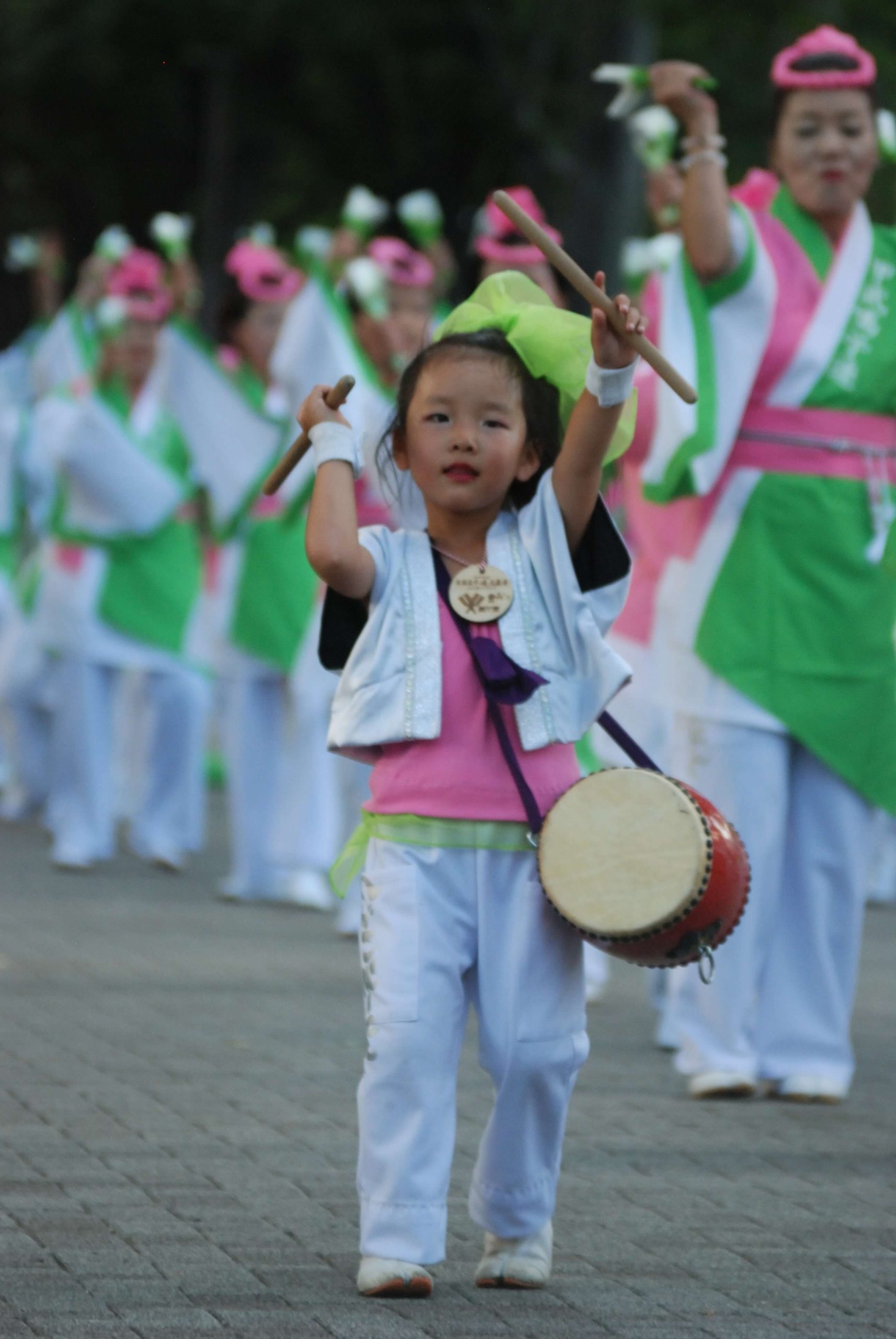 little drummer girl
